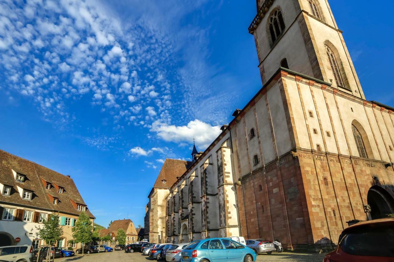 Andlau, Cour De L'Abbayeアパートメント エクステリア 写真
